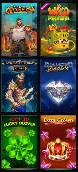 Dolly Casino popular games on mobile