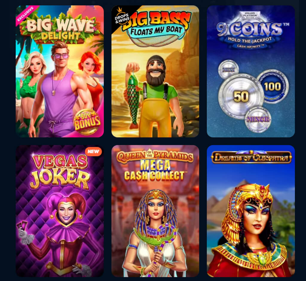 Playzilla slots on desktop